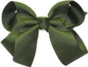 Medium Solid Color Bow Moss