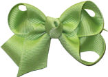Small Solid Color Bow Lime Juice