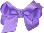 Small Solid Color Bow Orchid