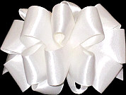 Fifteen Loop Satin Pouf  5 1/2 inches wide x 4 inch